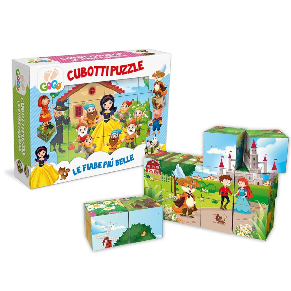 Teorema Cubotti Puzzle Fiabe Italiane 12 pezzi