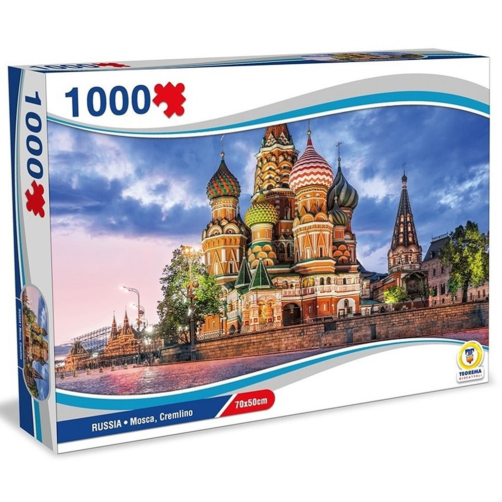 Teorema Puzzle Russia Mosca Cremlino 1000 Pezzi
