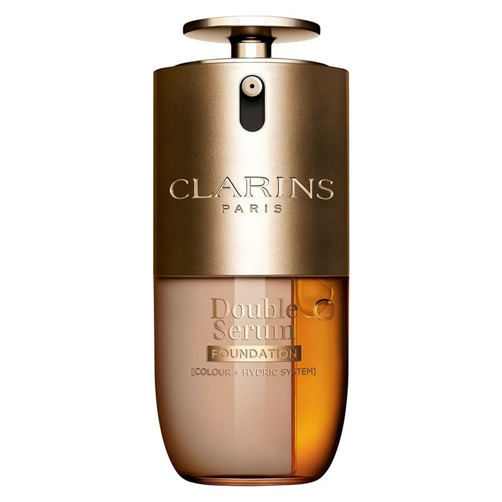 Clarins Double Serum Foundation - Fondotinta in Siero ibrido Finish Luminoso