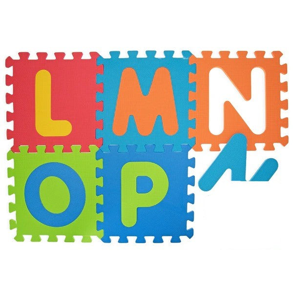 Teorema Tappeto Puzzle Bambini con Lettere 5 Pezzi