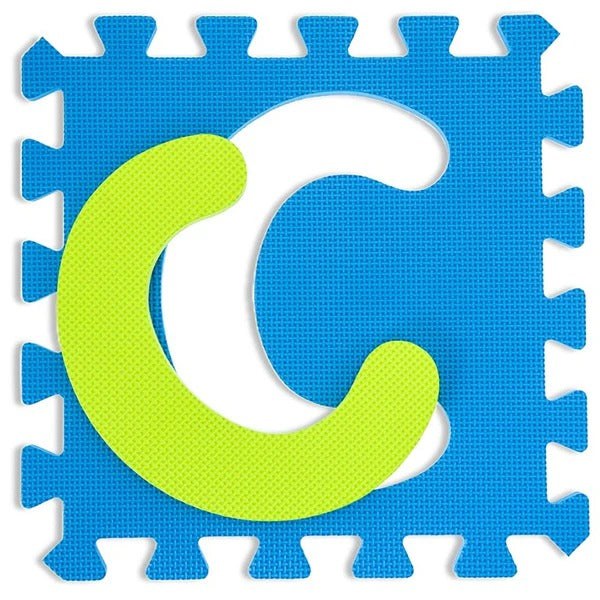 Teorema Tappeto Puzzle Bambini con Lettere 5 Pezzi