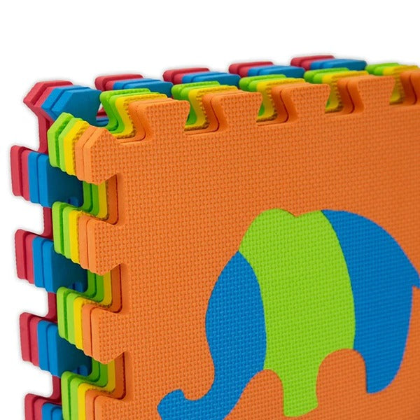 Teorema Tappeto Puzzle Bambini con Lettere 9 Pezzi