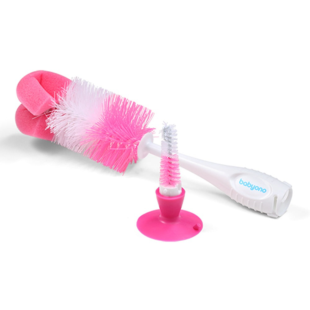 Babyono Scovolino Con Ventosa 2 In 1