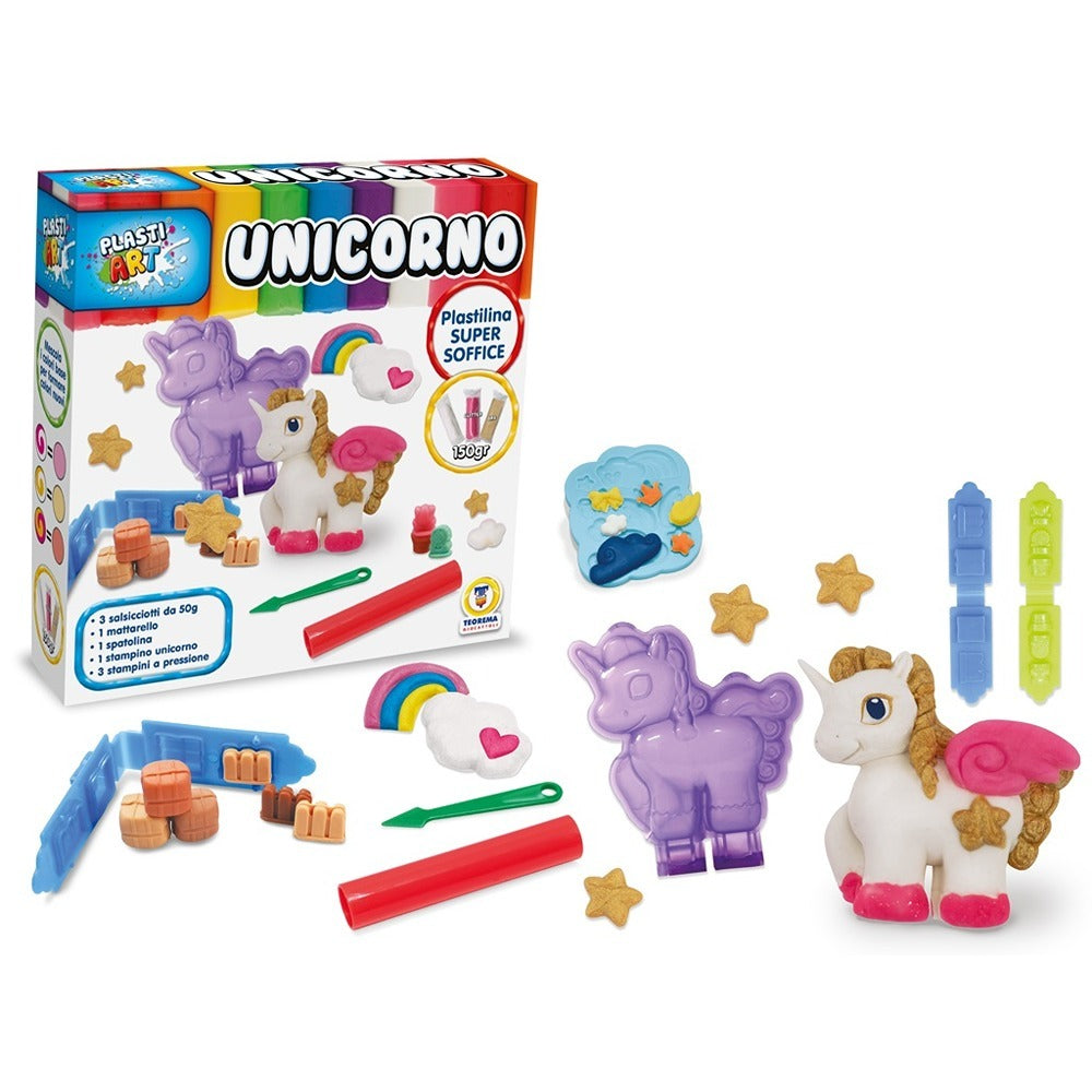 Teorema Set Unicorno Salsicciotti - Plastilina Super Soffice