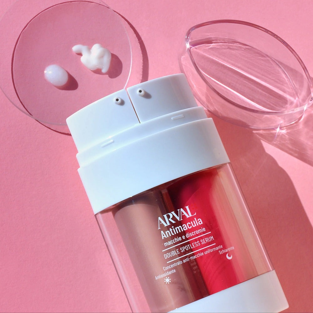 Arval Antimacula | Double Spotless Serum - Concentrato Anti-Macchie Uniformante Antiossidante Giorno Schiarente Notte