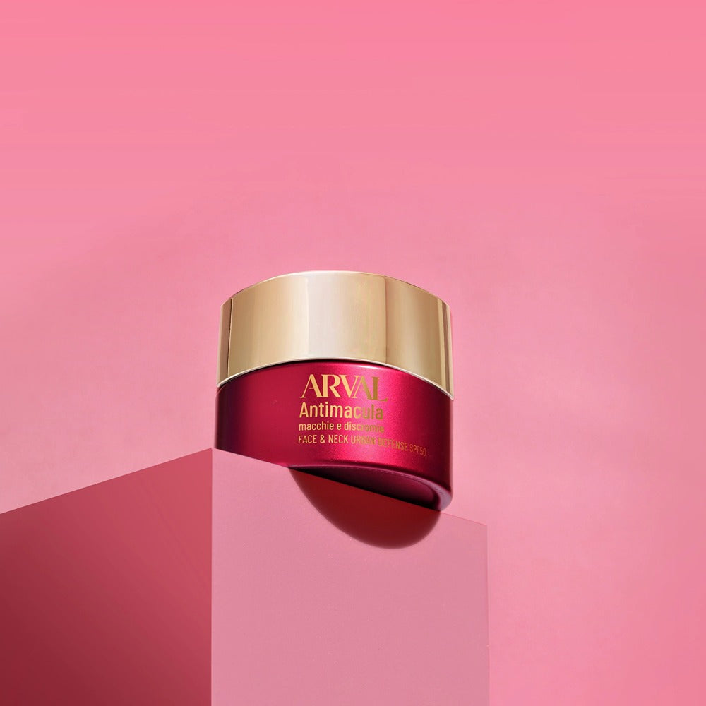 Arval Antimacula Face & Neck Urban Defense SPF50 - Crema Anti-Macchie Protettiva