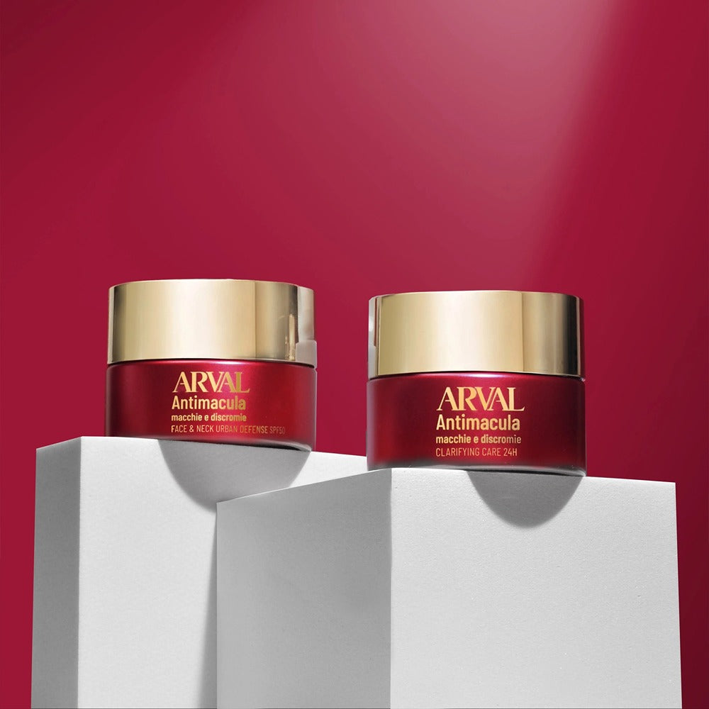 Arval Antimacula Face & Neck Urban Defense SPF50 - Crema Anti-Macchie Protettiva