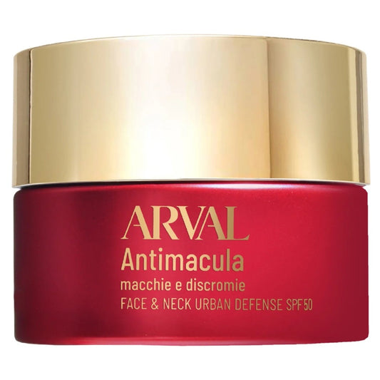 Arval Antimacula Face & Neck Urban Defense SPF50 - Crema Anti-Macchie Protettiva