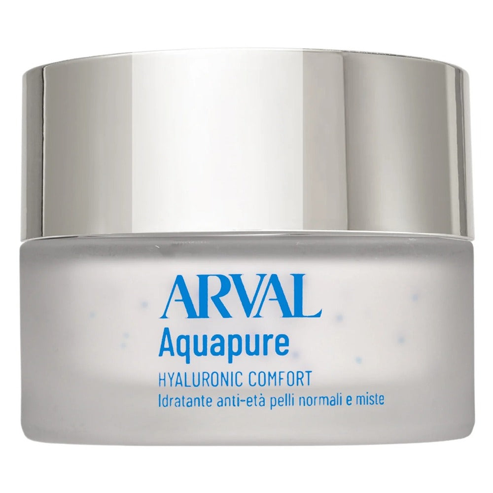 Arval Aquapure Hyaluronic Comfort - Idratante Anti-Età Pelli Normali E Miste