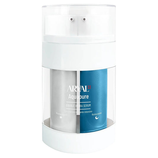 Arval Aquapure Hydra Double Serum - Concentrato Idratante Intensivo Rivitalizzante Giorno Rinforzante Notte