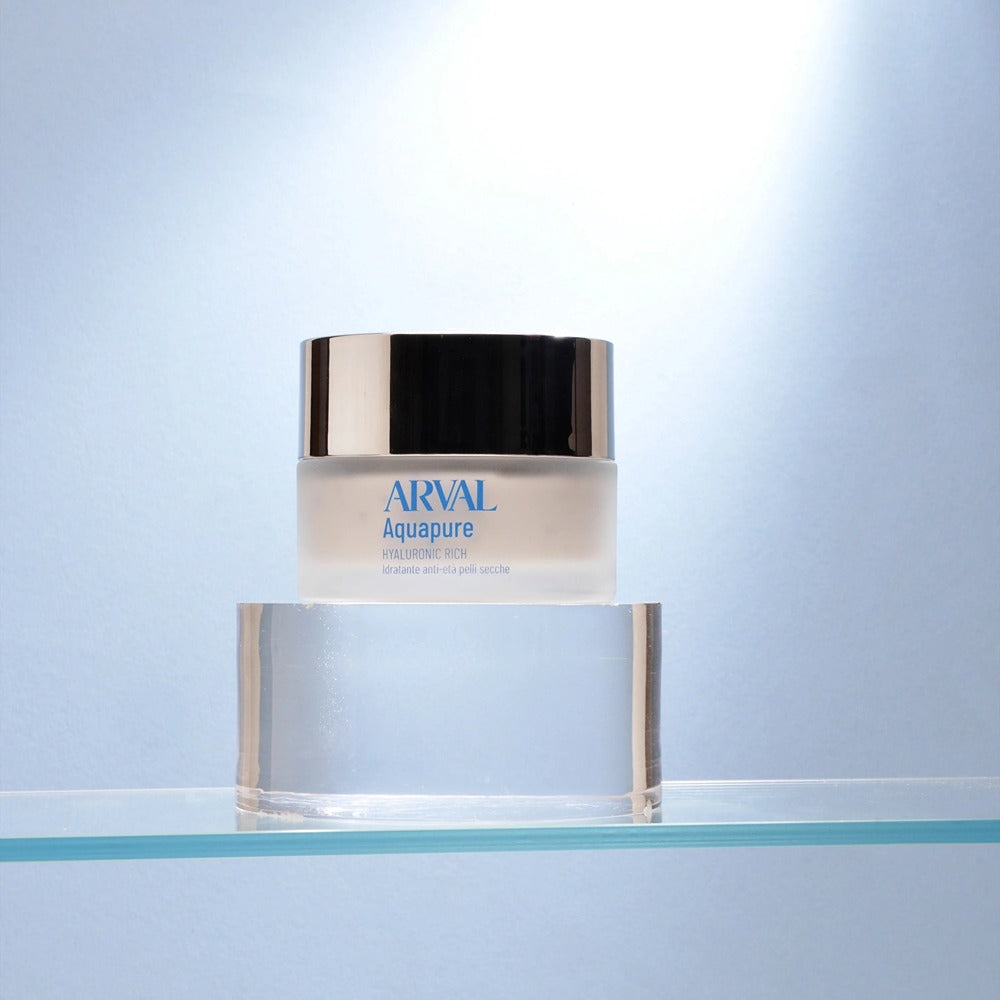 Arval Aquapure Hyaluronic Rich - Idratante Anti-Età Pelli Secche