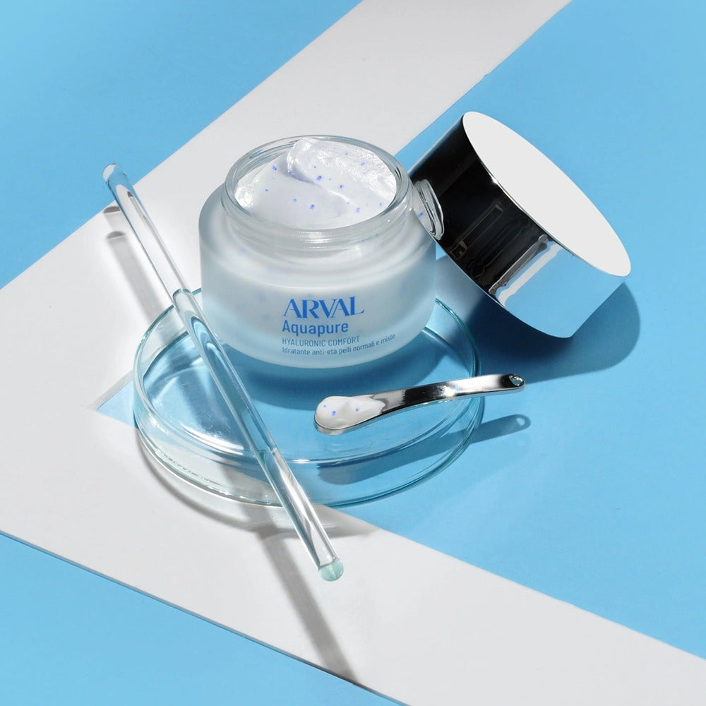 Arval Aquapure Hyaluronic Rich - Idratante Anti-Età Pelli Secche