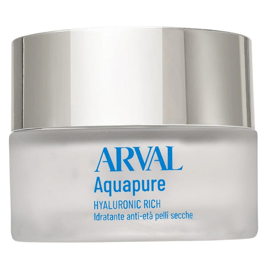 Arval Aquapure Hyaluronic Rich - Idratante Anti-Età Pelli Secche