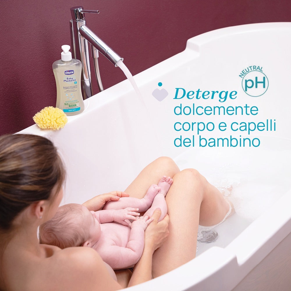 Chicco Baby Moments Bagno Delicato Corpo E Capelli 500 ml