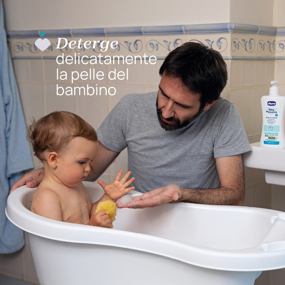 Chicco Baby Moments Bagno Corpo Senza Lacrime Protection 500 ml