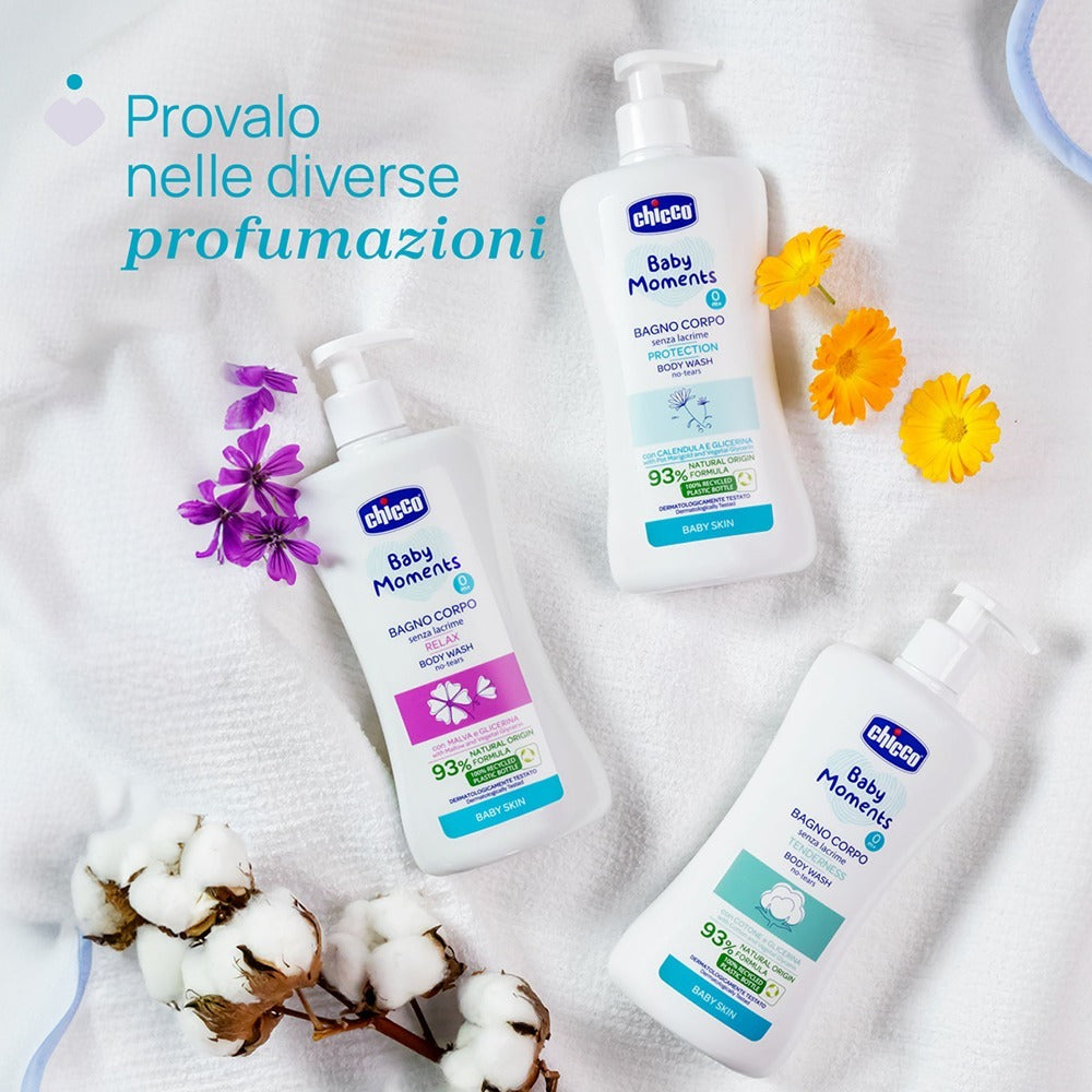 Chicco Baby Moments Bagno Corpo Senza Lacrime Protection 500 ml