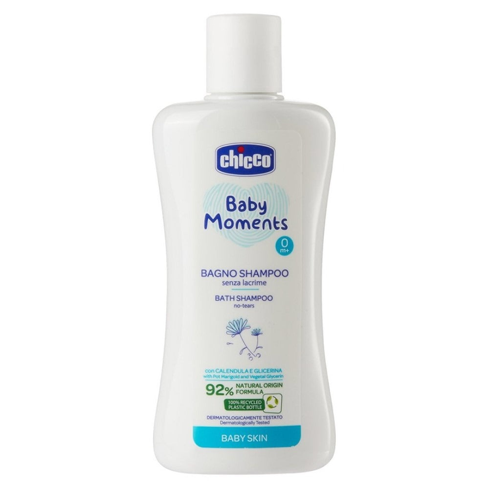 Chicco Baby Moments Bagno Shampoo Senza Lacrime 200 ml
