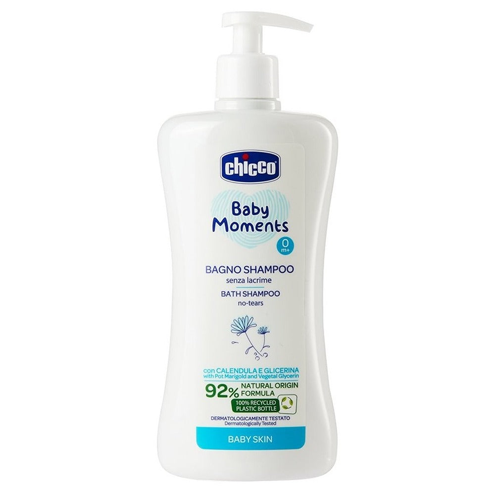 Chicco Baby Moments Bagno Shampoo Senza Lacrime 500 ml