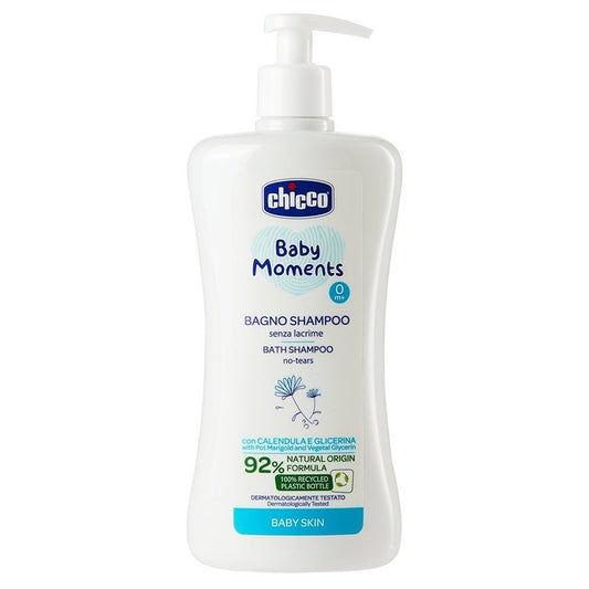 Chicco Baby Moments Bagno Shampoo Senza Lacrime 500 ml