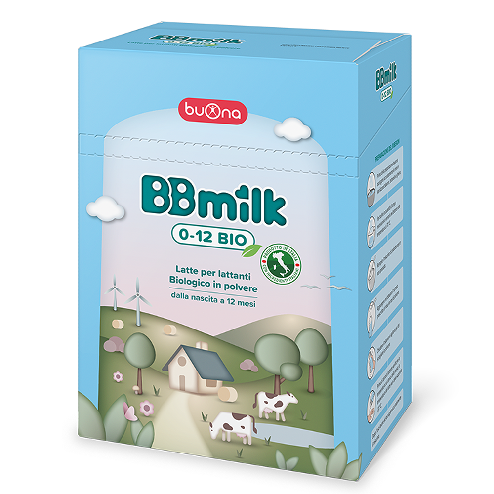 BBmilk 0-12 Latte In Polvere Bio Per Lattanti 800 gr