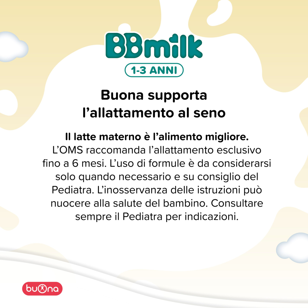 BBmilk 1-3 anni Latte Liquido Bio Di Proseguimento 500 ml