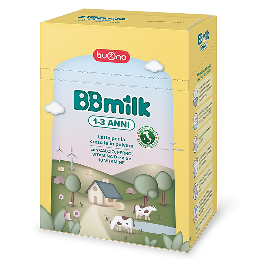 BBmilk 1-3 Anni Latte In Polvere Bio Di Proseguimento 800 gr