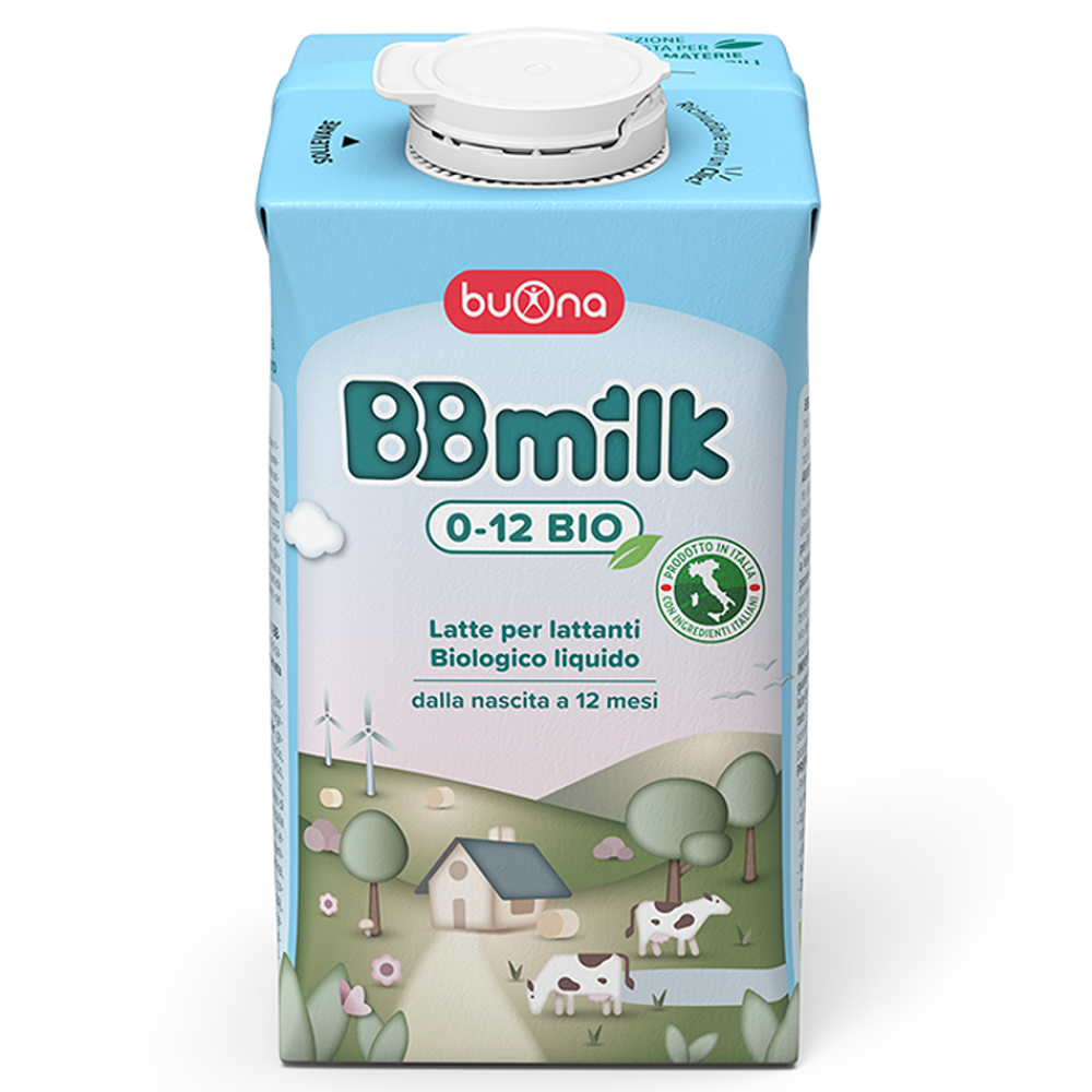 BBmilk 0-12 Latte Liquido Bio Per Lattanti 500 ml