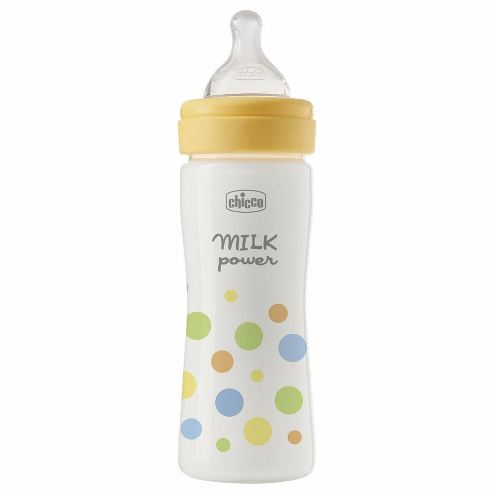 Chicco Biberon Perfect Easy Tettarella Physio In Silicone Flusso Medio Boy 250 ml 2+ Mesi