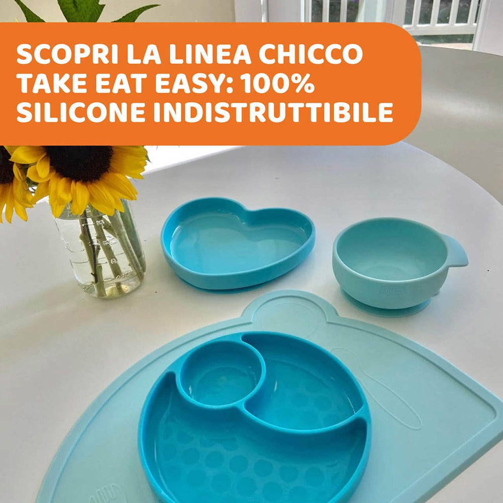 Chicco Easy Mug Bicchiere In Silicone Rosa 6+ Mesi