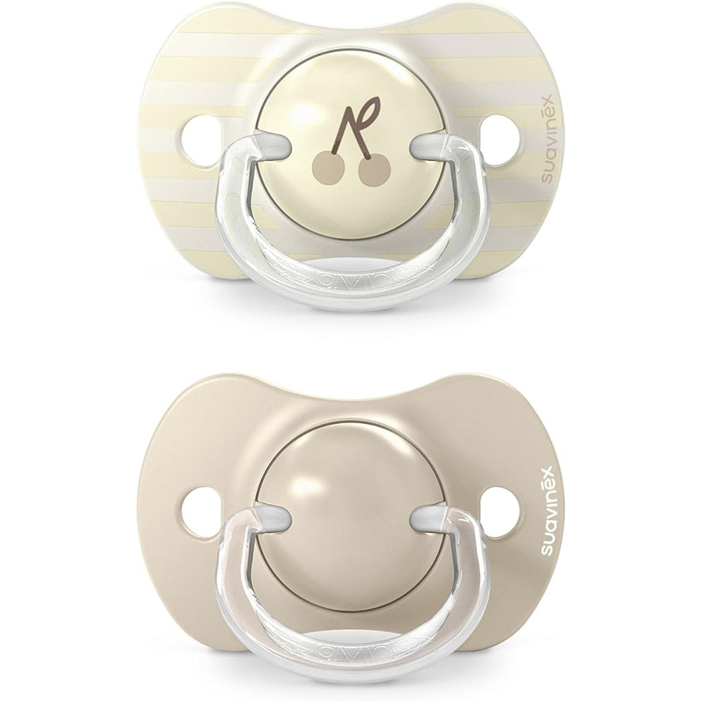 Suavinex Birdies Succhietti Tettina Simmetrica In Silicone Sx Pro Neutro 18+ Mesi