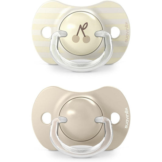Suavinex Birdies Succhietti Tettina Simmetrica In Silicone Sx Pro Neutro 18+ Mesi