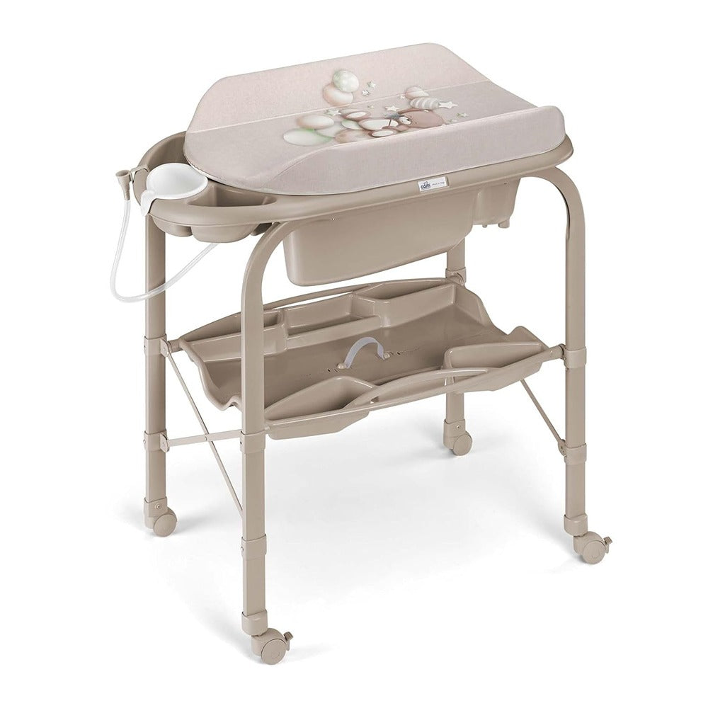 Cam Cambio Bagnetto Fasciatoio Orso Bolle Beige