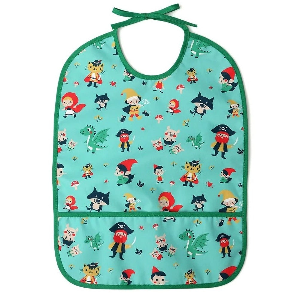 Kiokids Bavaglino Impermeabile Verde