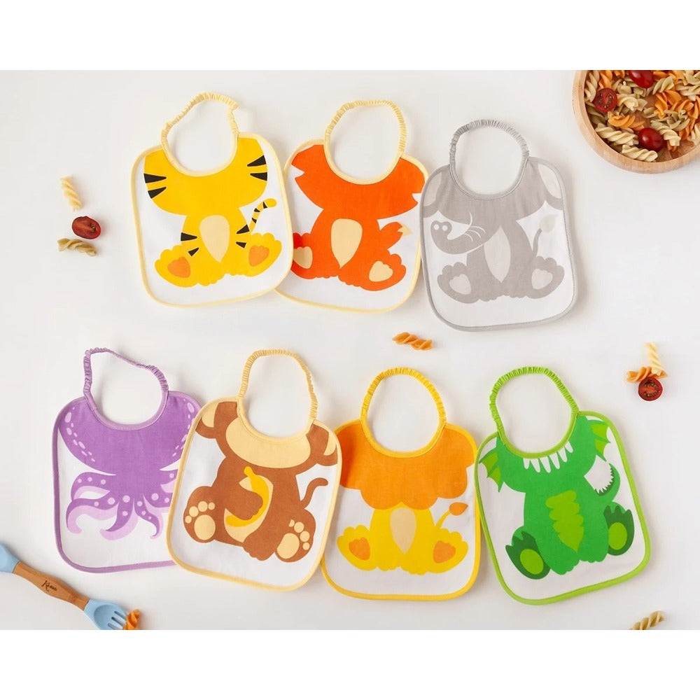 Kiokids Bavaglini Settimanali Con Animaletti