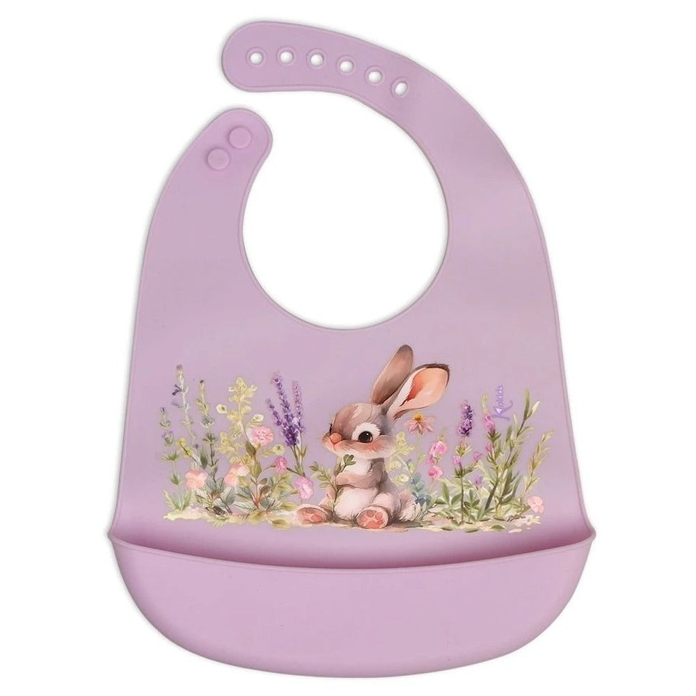 Kiokids Bavaglino In Silicone Lavanda