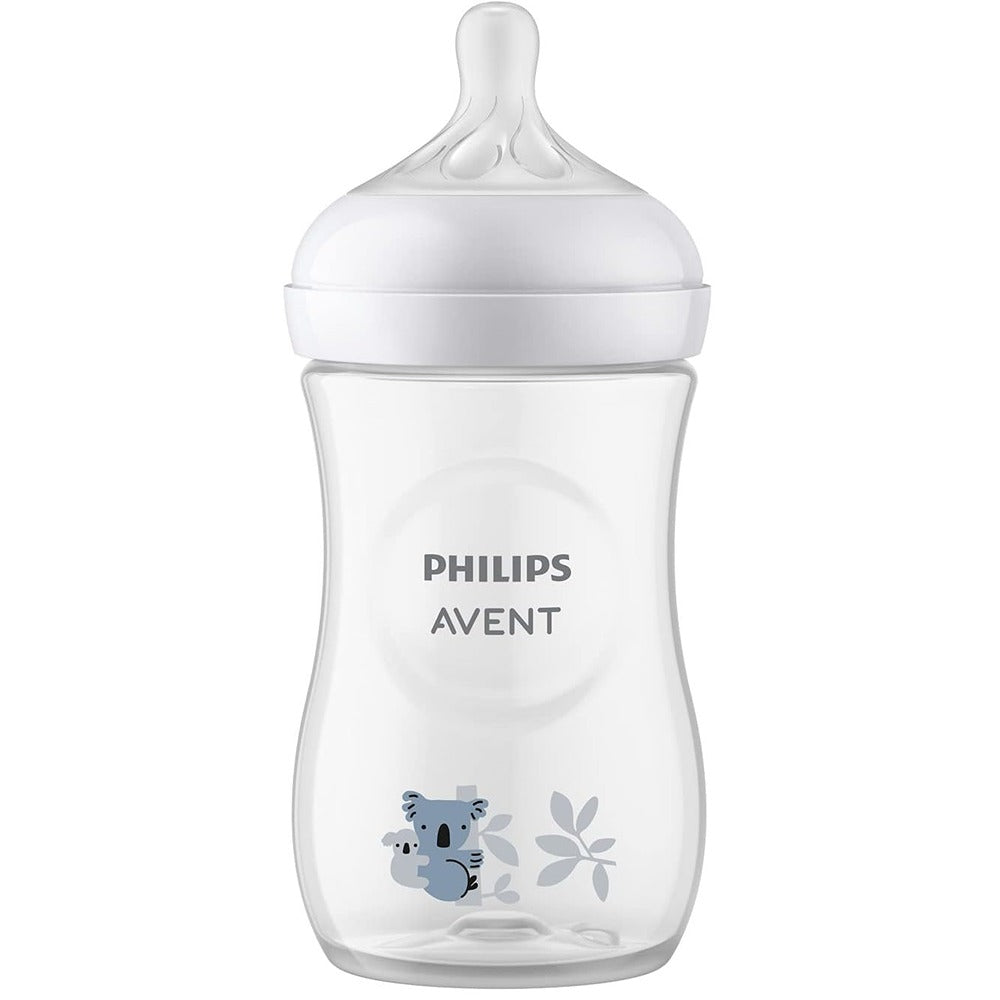 Philips Avent Natural Response Biberon Decorazione Koala 260ml Tettarella 1+ Mese