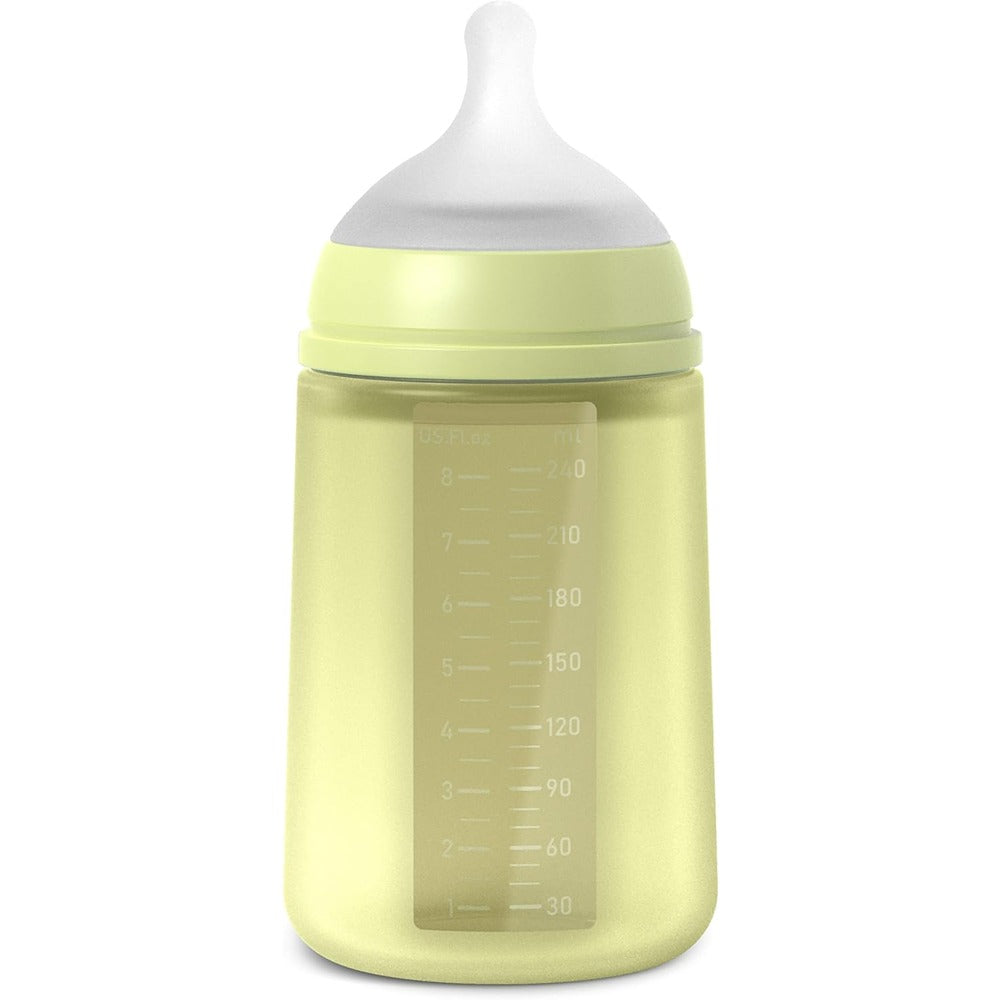 Suavinex Color Essence Biberon In silicone 240 ml Lime 3+ Mesi