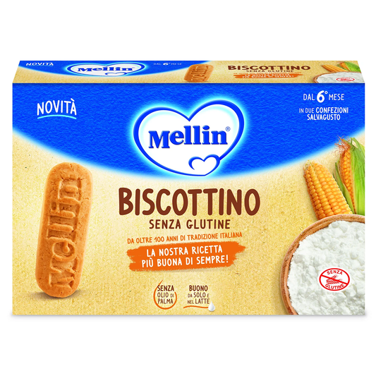 Mellin Biscottino Senza Glutine 500 gr
