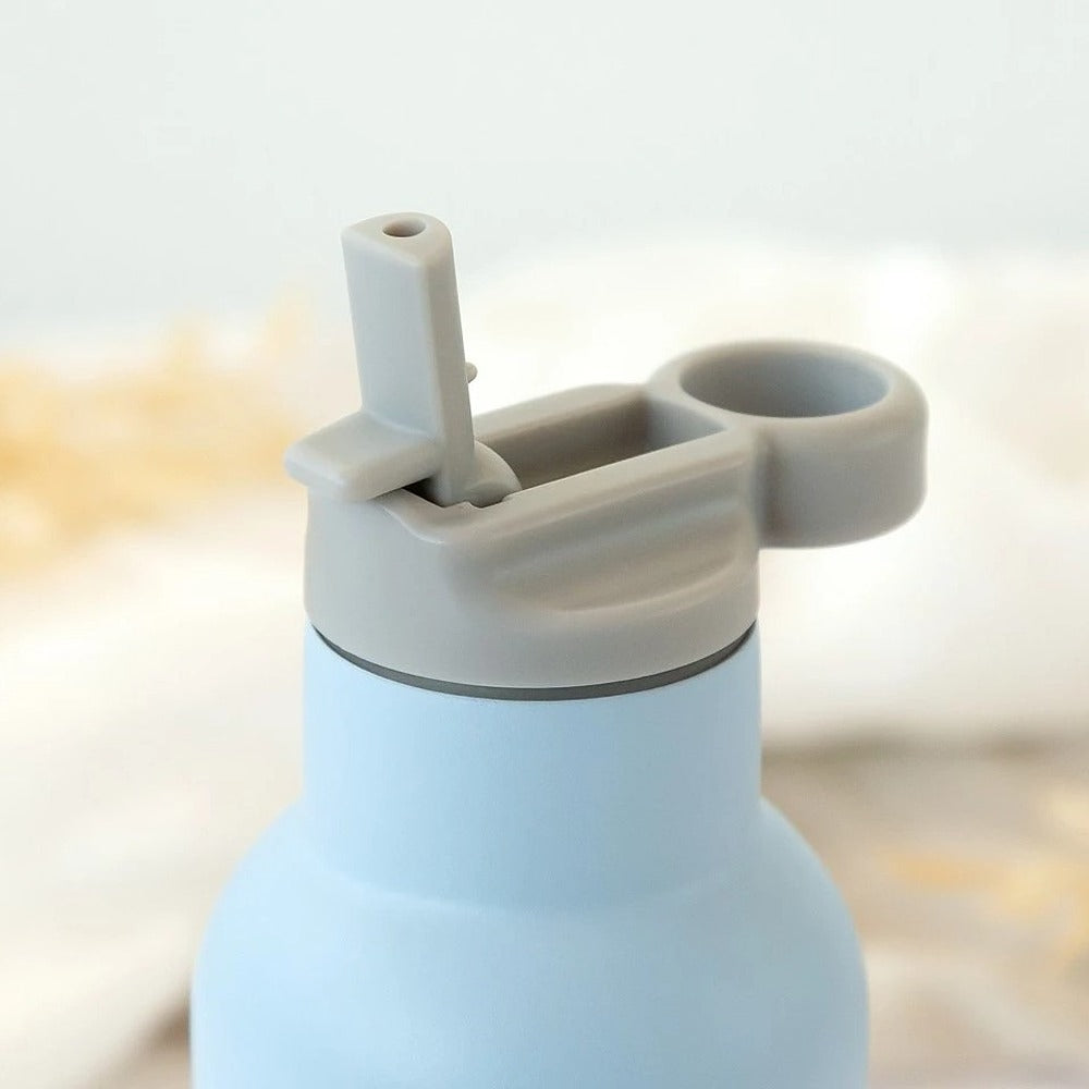 Kiokids Bottiglia In Acciaio Inox 350ml Azzurro