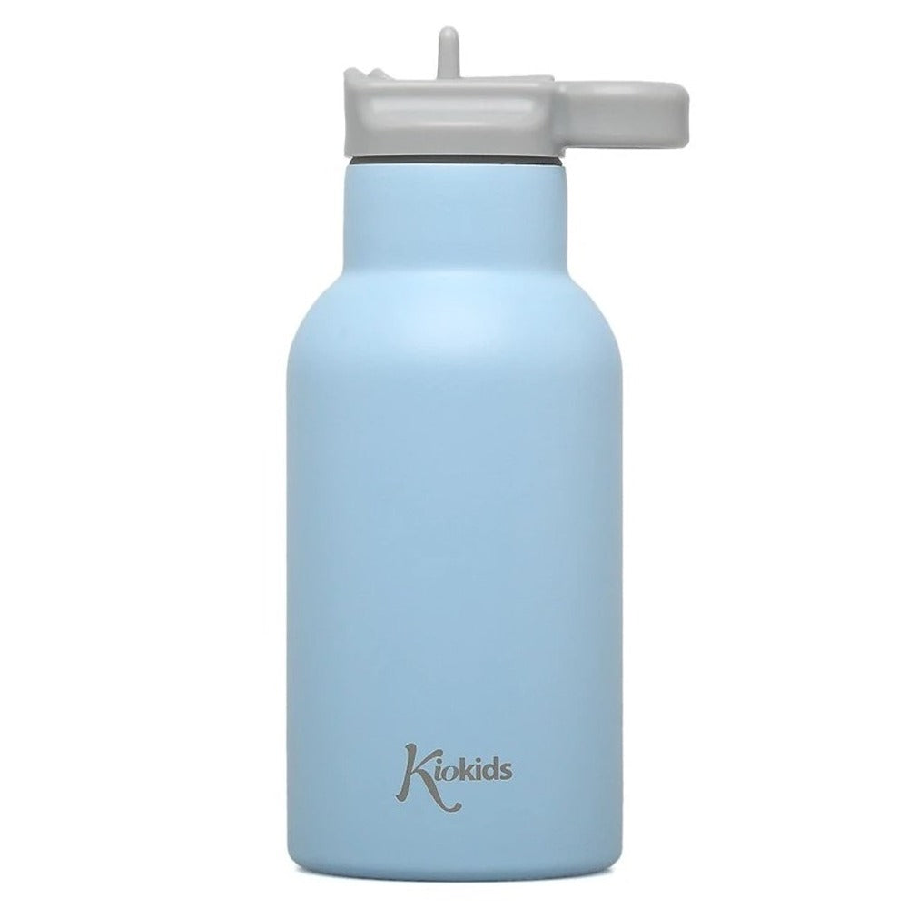 Kiokids Bottiglia In Acciaio Inox 350ml Azzurro