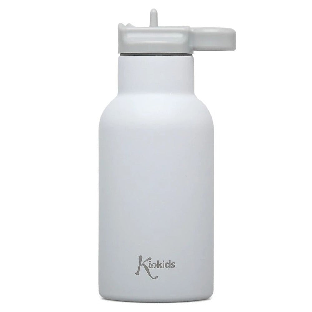 Kiokids Bottiglia In Acciaio Inox 350ml Grigia