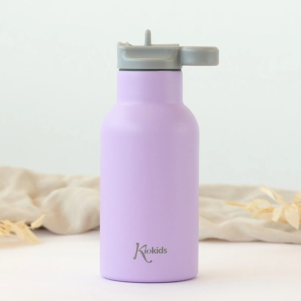 Kiokids Bottiglia In Acciaio Inox 350ml Lavanda