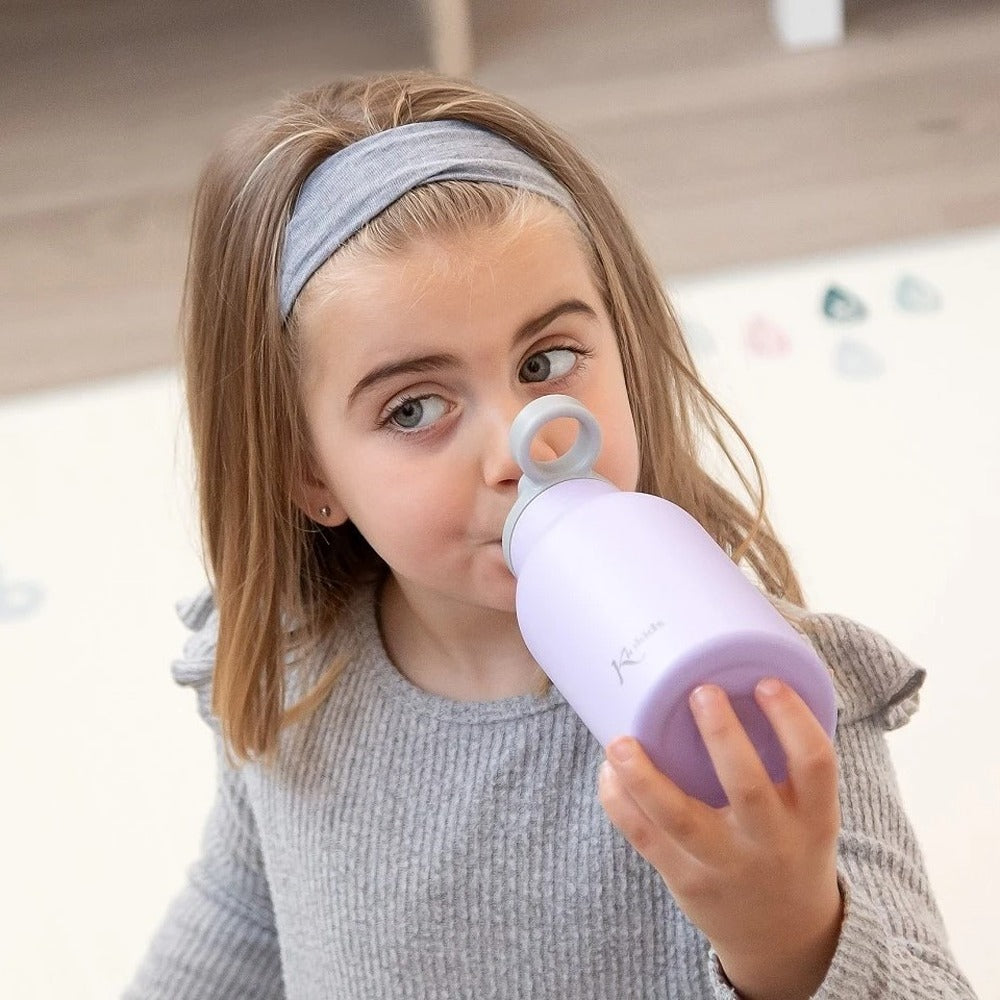 Kiokids Bottiglia In Acciaio Inox 350ml Lavanda