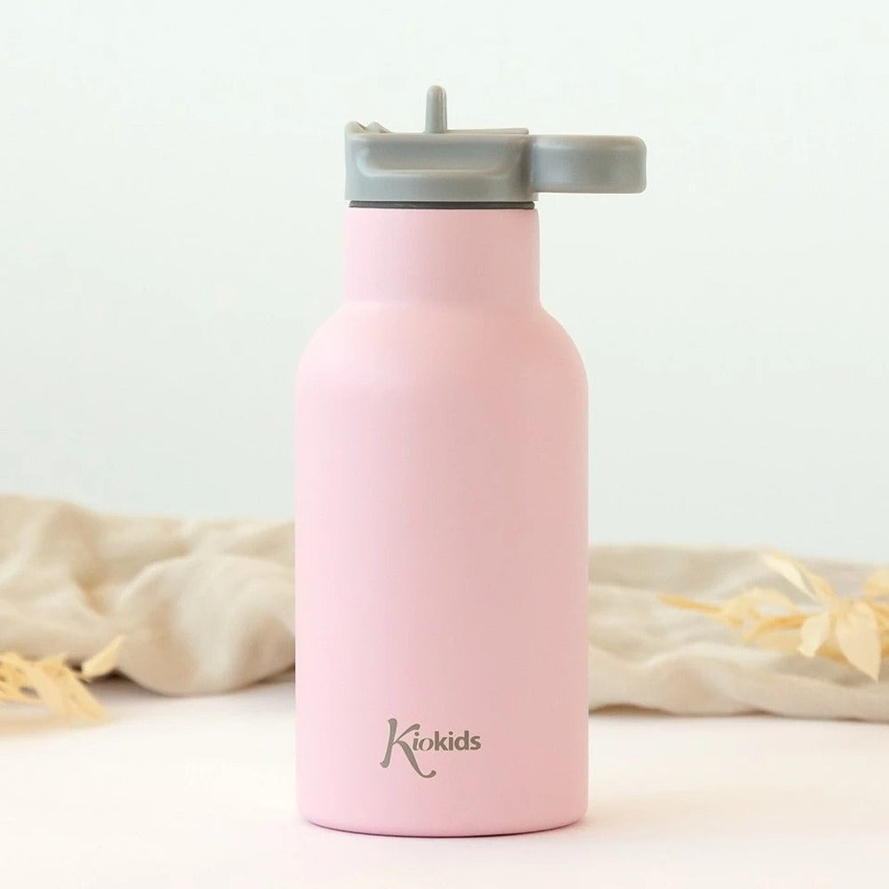 Kiokids Bottiglia In Acciaio Inox 350ml Rosa