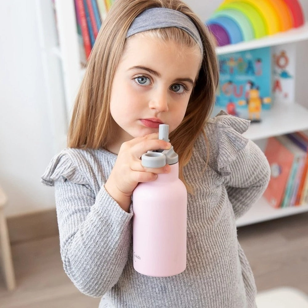 Kiokids Bottiglia In Acciaio Inox 350ml Rosa