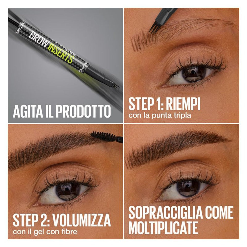 Maybelline Brow Inserts - Penna Moltiplica Sopracciglia
