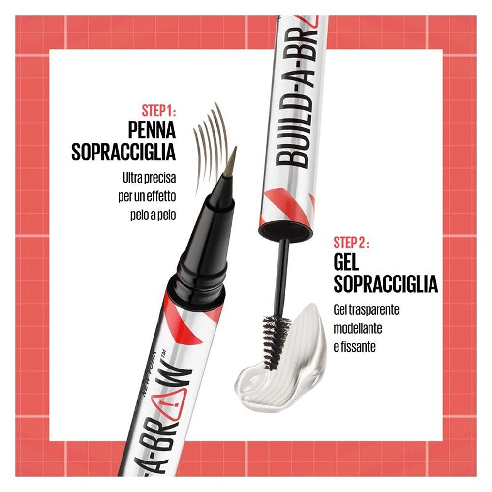 Maybelline Build-A-Brow - Penna Sopracciglia 2in1