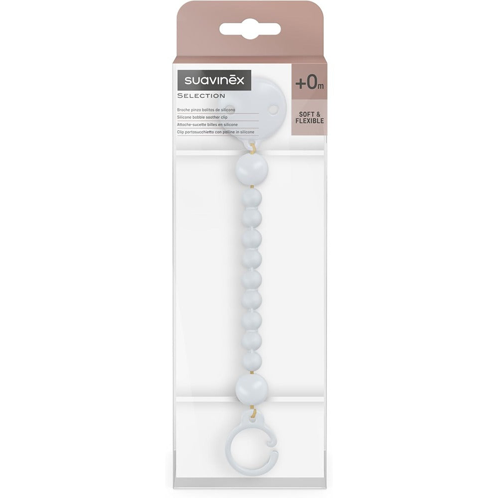 Suavinex Colour Essence Clip Portaciuccio In Silicone 0+ Mesi