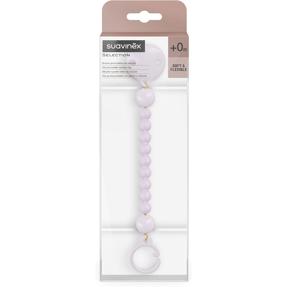 Suavinex Colour Essence Clip Portaciuccio In Silicone 0+ Mesi