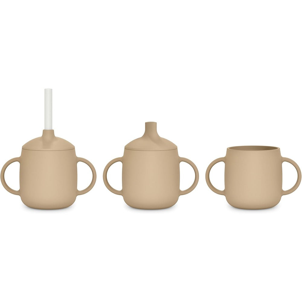 Suavinex Colour Essence Tazza Evolutiva 3 In 1 In Silicone Beige 6+ Mesi